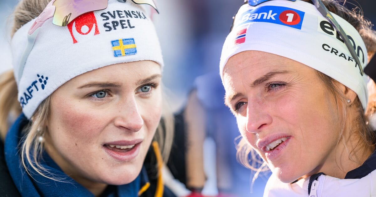 Frida Karlsson och Therese Johaug