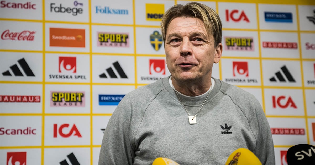 Tony Gustavsson slår tillbaka mot kritiken med sina första ord som ny förbundskapten för Sverige.