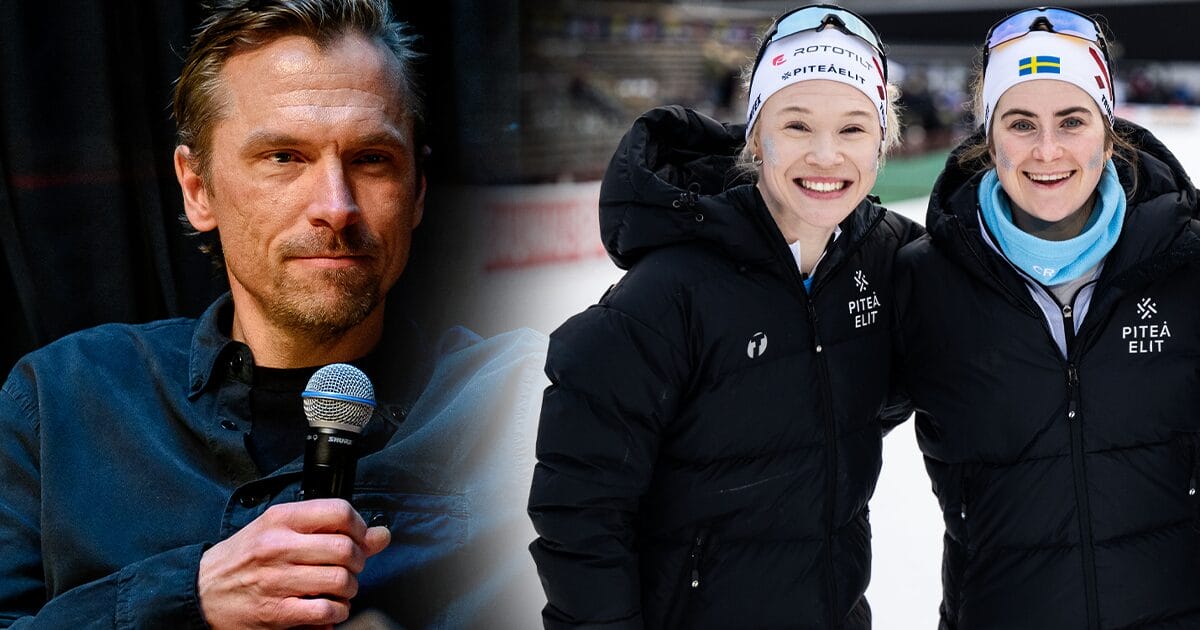 Johan Olsson och svenska skiddamerna