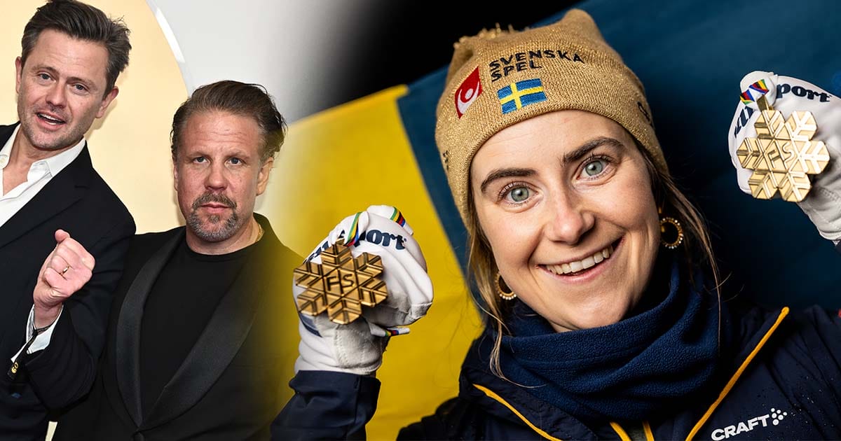 Fredrik Wikingssons oväntade sågning av Ebba Andersson under skid-VM.