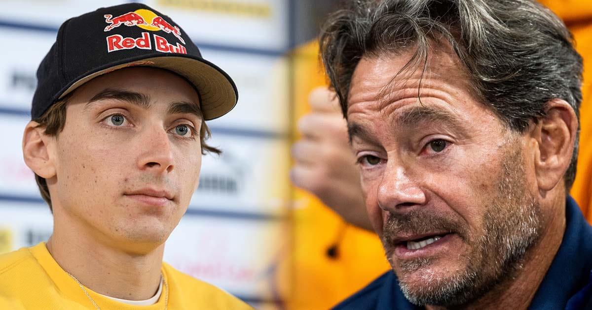 Armand Duplantis slår tillbaka mot sin egen pappa Greg Duplantis.