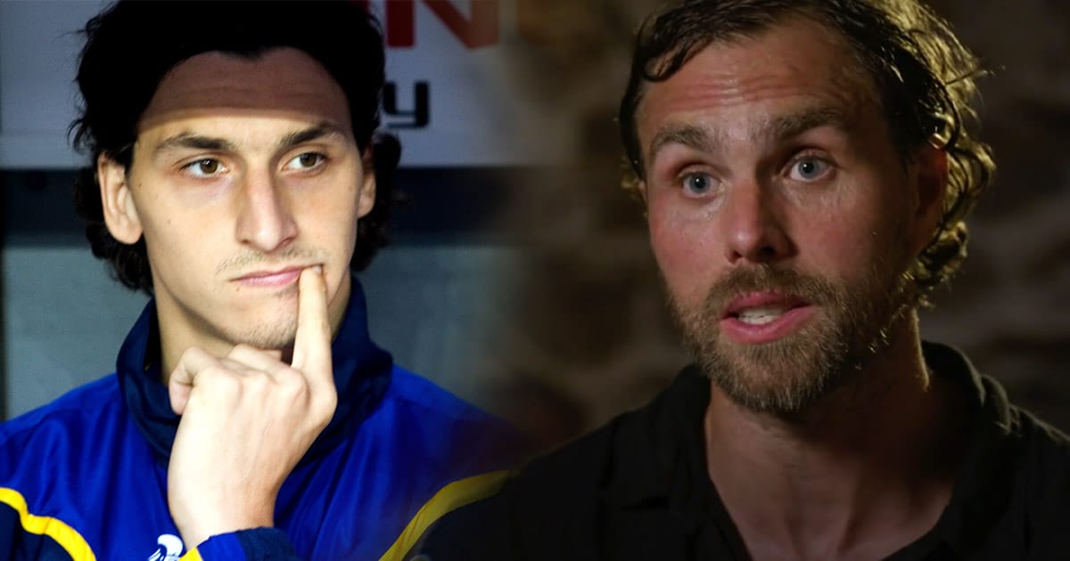 Johan Elmanders ärliga ord om Zlatan Ibrahimovic i Mästarns mästare.