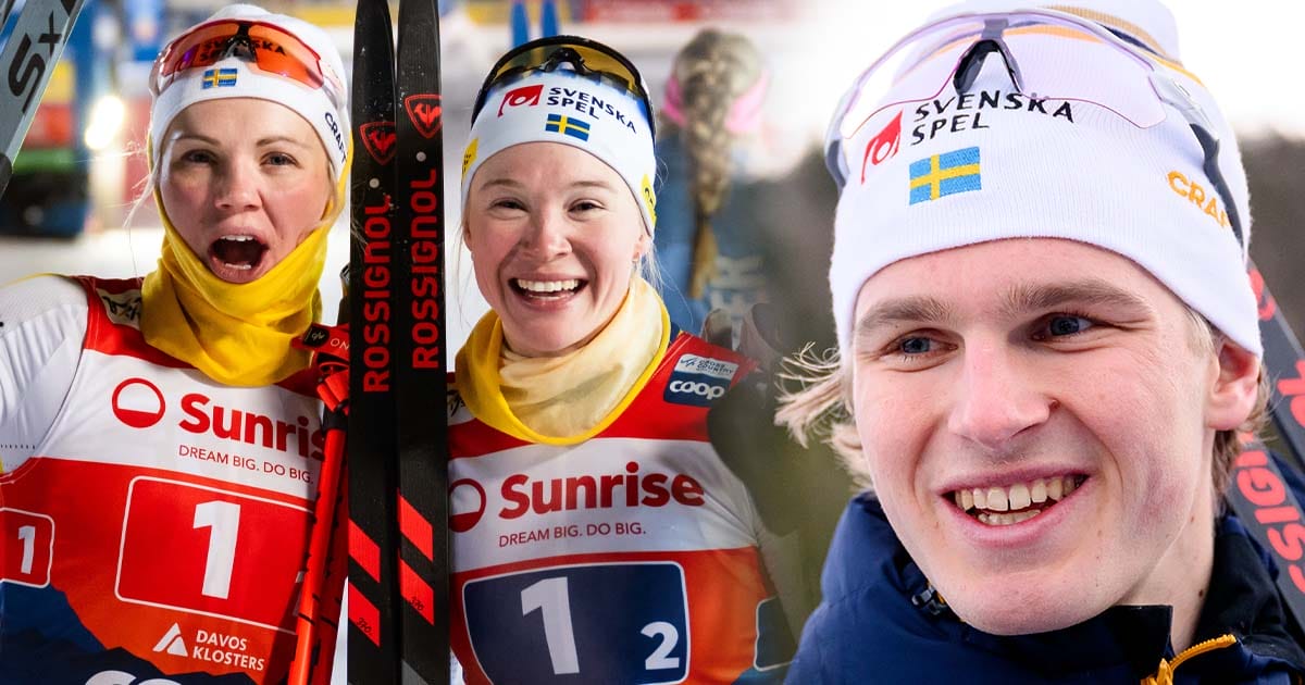 Svenske miljardären skänker miljoner till Jonna Sundling, Emma Ribom och Edvin Anger.