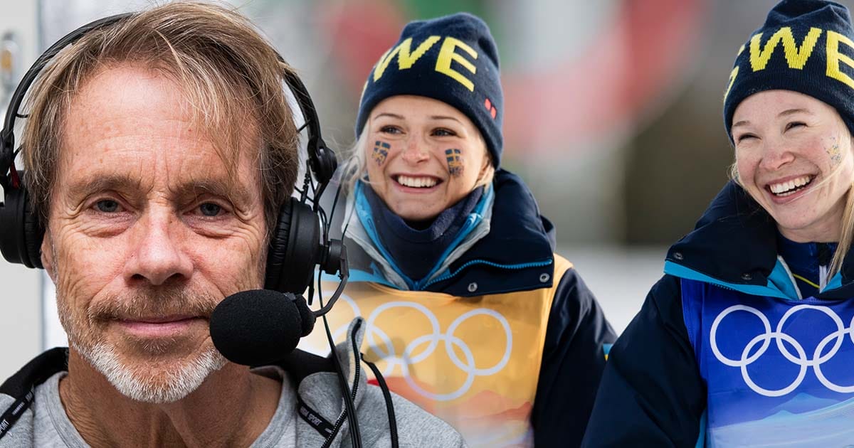 SVT-profilen Jacob Hård pekar ut Frida Karlsson och Jonna Sundling.