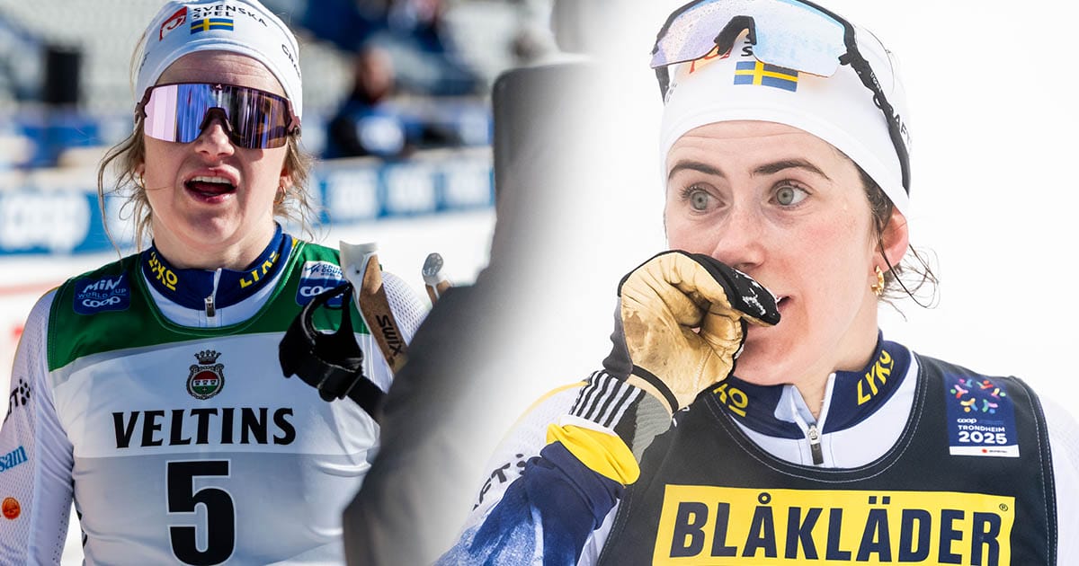 Ebba Anderssons egen förklaring till varför hon åkte fel på skid-SM.