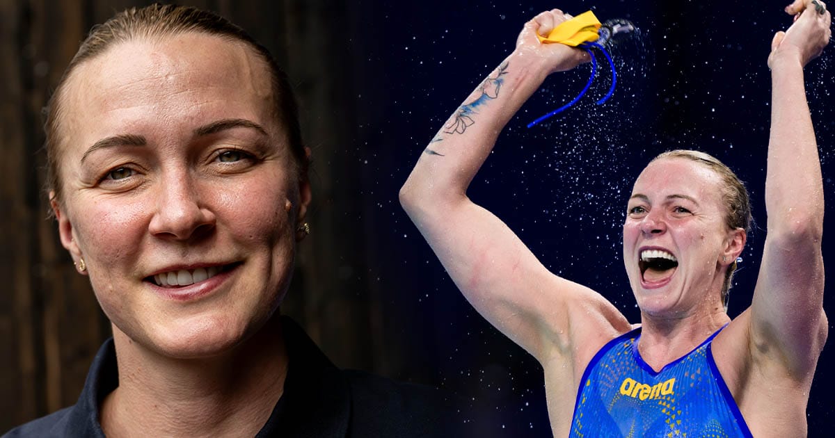 Sarah Sjöström jublar över det nya drömbeskedet för henne.