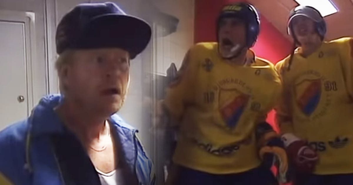 Klockrena videon på Djurgården får alla i hockey-Sverige att skratta.