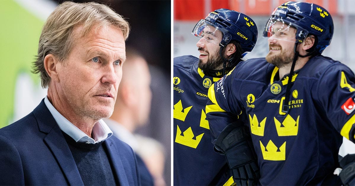 Hockeyexperten Johan Garpenlöv och Tre Kronors Mika Zibanejad och Rasmus Andersson