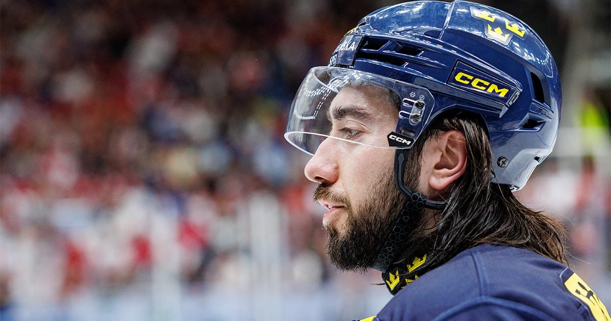 Mika Zibanejad saknades på Tre Kronors första träning inför hockey-VM.