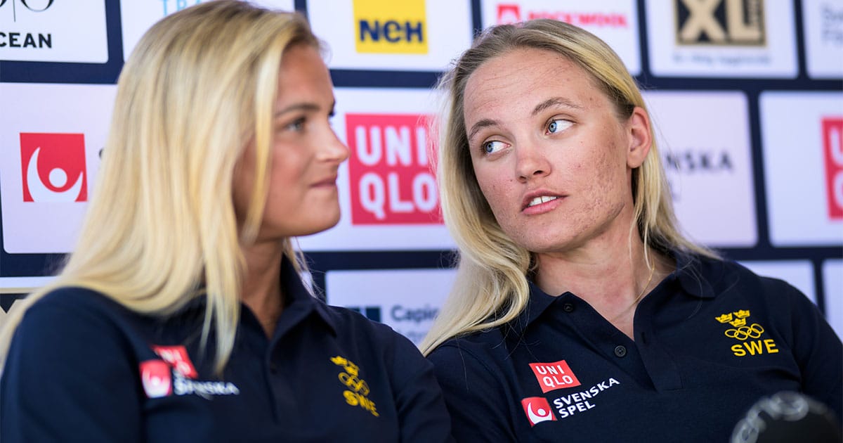 Frida Karlsson och Linn Svahn är bästa vänner i skidlandslaget.