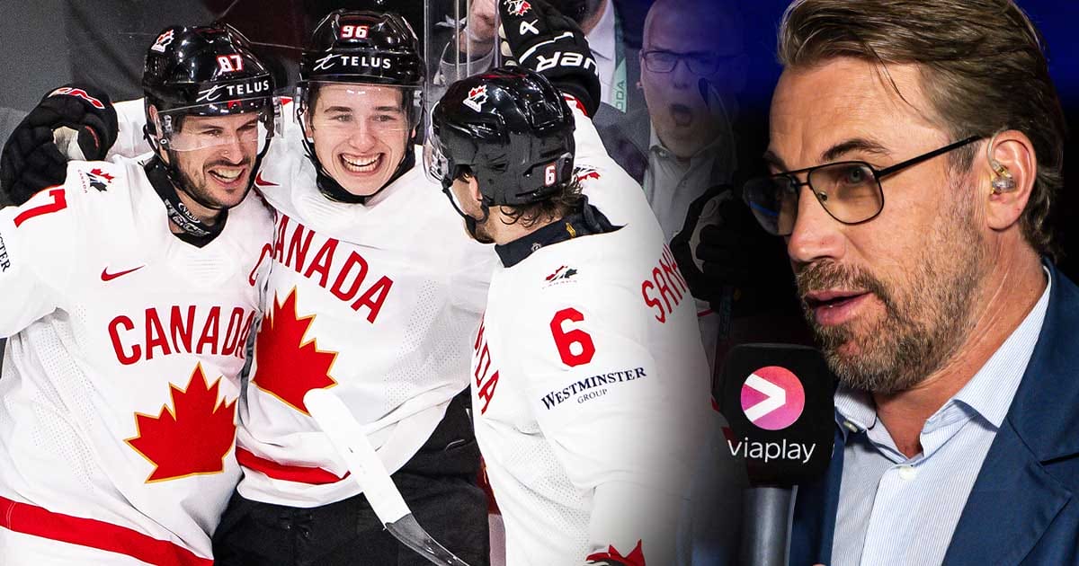 Peter Forsberg ger sig på Kanada under hockey-VM.