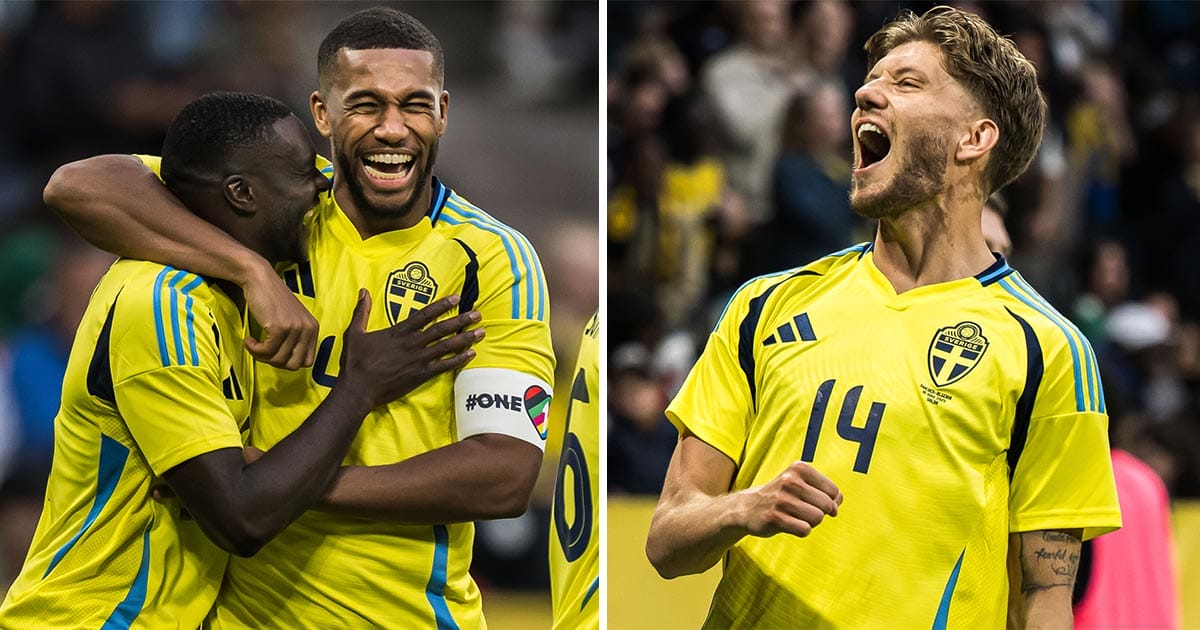 Sverige vann mot Algeriet