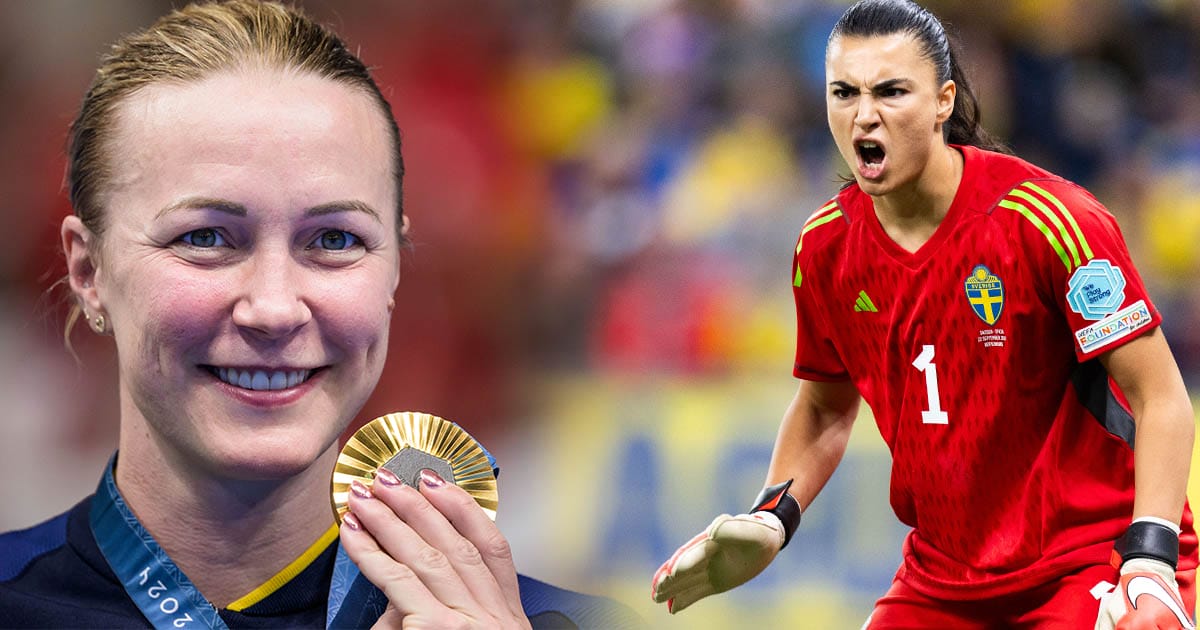 Nya bilden på Sarah Sjöström och Zecira Musovic imponerar på alla svenskar.