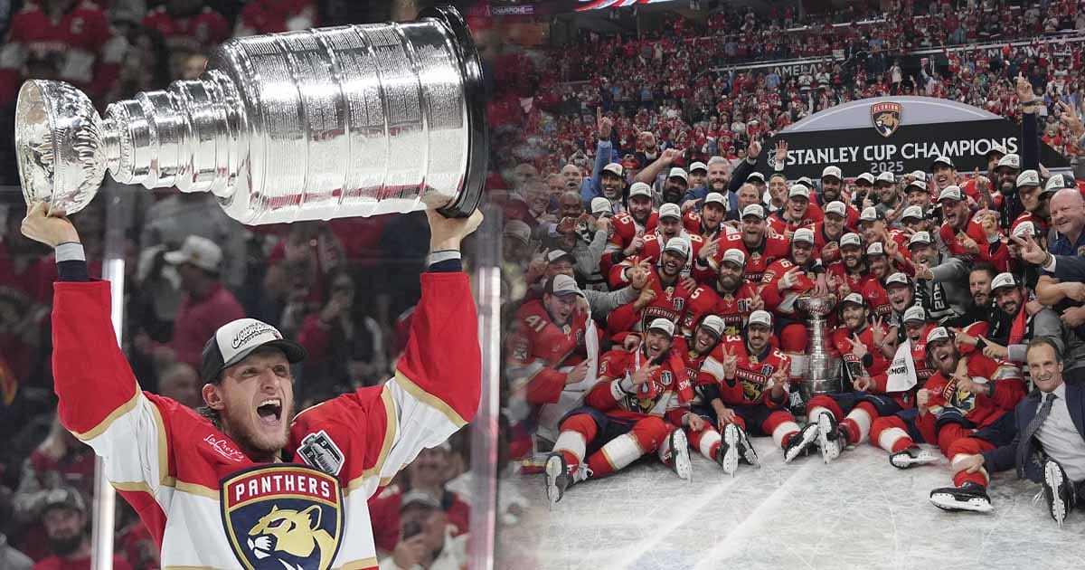 Florida Panthers vinner Stanley Cup för andra året på raken.