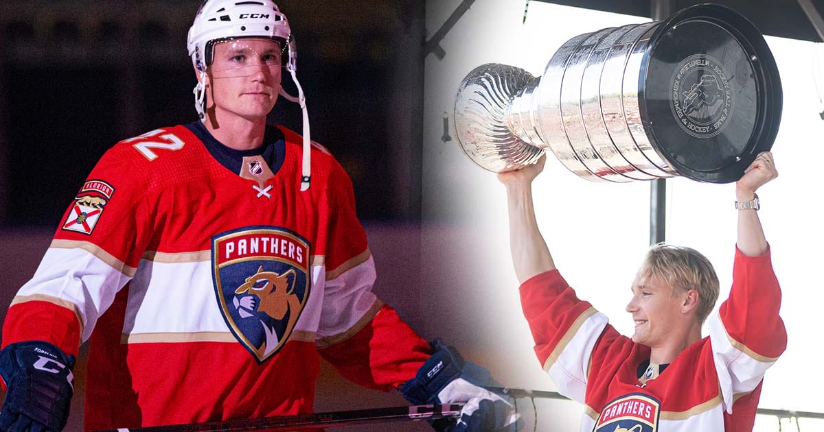 Gustav Forsling vinner Stanley Cup för andra året på raken.