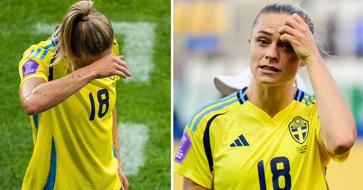 Fridolina Rolfö stöttas nu efter blytunga beskedet inför EM