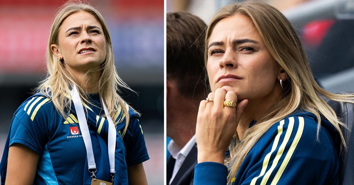 Sverige räknar inte bort Fridolina Rolfö helt från EM-premiären