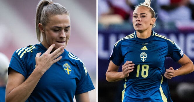 Fridolina Rolfö gjorde efterlängtad comeback efter skada