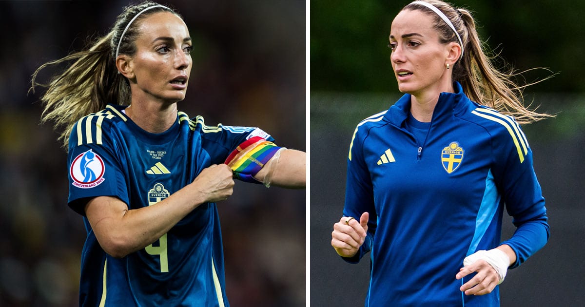 Kosovare Asllani sätter ned foten efter orden om Sverige