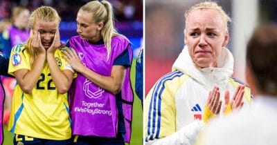 Caroline Segers första ord om Smilla Holmbergs straffmiss