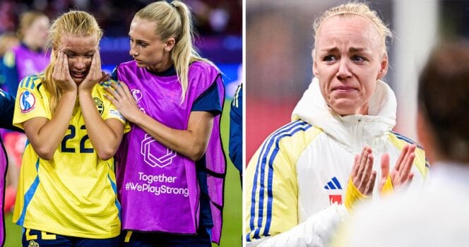 Caroline Segers första ord om Smilla Holmbergs straffmiss