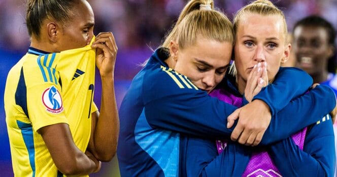 Svenska fotbollsdamerna är utslagna ur EM och nu pekas en ut som syndabock.