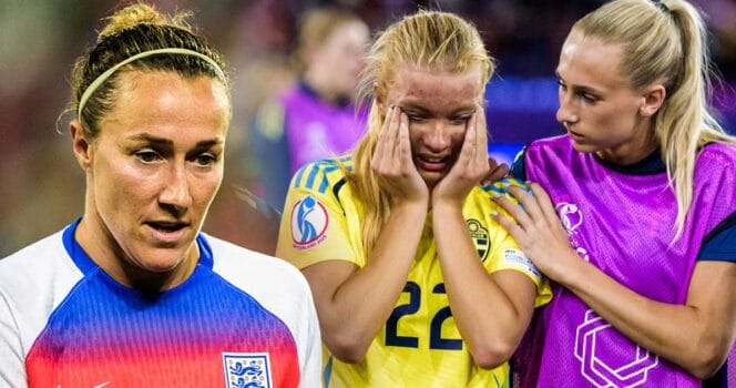 Smilla Holmberg hyllas nu av sin engelske motståndare Lucy Bronze i fotbolls-EM.