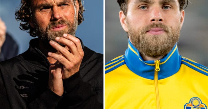 Johan Elmander pekar ut den bästa han spelat med