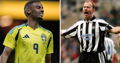 Alan Shearer rasar efter nya beskedet om Alexander Isak