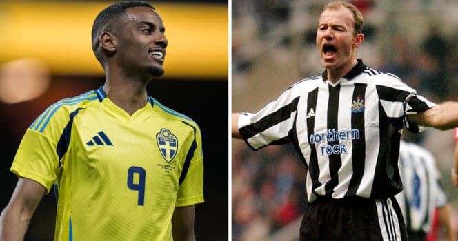 Alan Shearer rasar efter nya beskedet om Alexander Isak