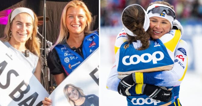 Frida Karlsson och Ebba Andersson hyllas nu stort