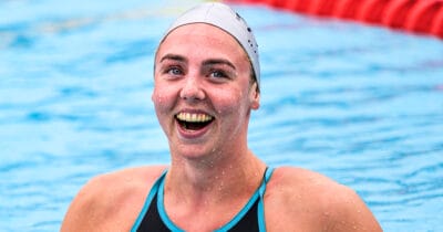 Sara Junevik med succéstart på sim-VM