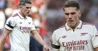 Viktor Gyökeres hade en tung Premier League-debut med Arsenal.