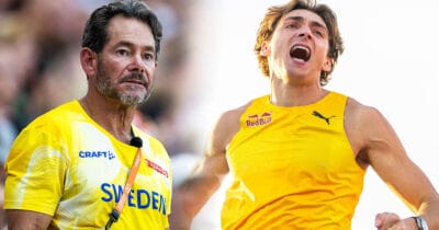 Greg Duplantis erkänner hur högt Armand Duplantis kan hoppa i stavhopp.