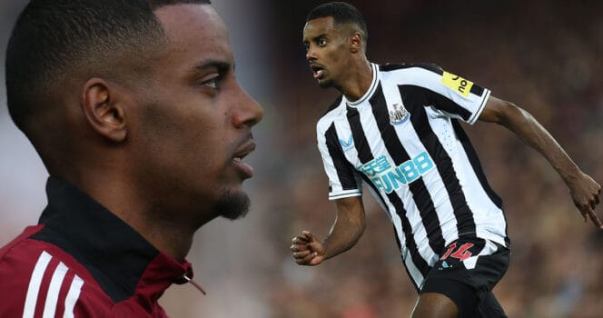 Oväntade stödet till Alexander Isak under den svåra transfersituationen.
