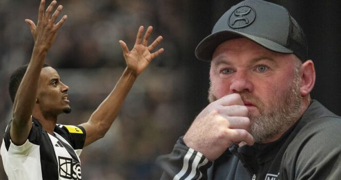 Wayne Rooney sågar Alexander Isak fullständigt för agerandet mot Newcastle.