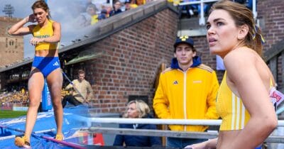 Johanna Duplantis fick en tuff start på svenska landslagskarriären i Finnkampen.