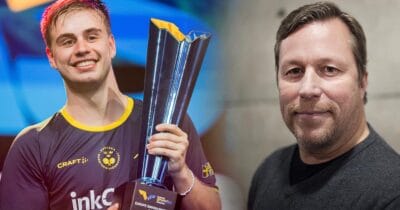 Jan-Ove Waldner hyllar Truls Möregårdh till skyarna efter segern i Europe Smash.