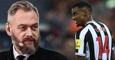 TV4-journalisten Olof Lundh erkänner nu vad han tycker om Alexander Isaks agerande mot Newcastle.