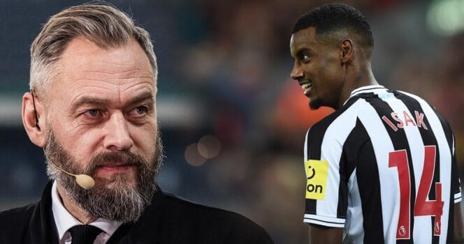 TV4-journalisten Olof Lundh erkänner nu vad han tycker om Alexander Isaks agerande mot Newcastle.