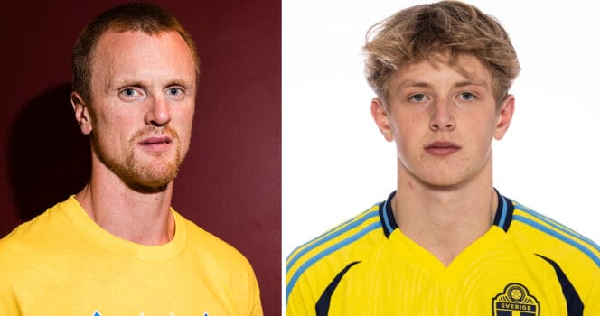 Valter Sedin, son till Henrik Sedin, nobbar nu Sverige för spel i kanadensiska landslaget