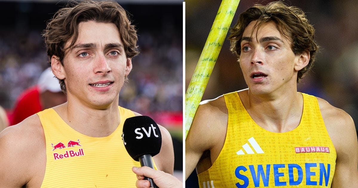 Armand Duplantis slår tillbaka efter kritiken mot hans världsrekord