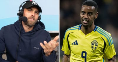Johan Elmanders ärliga ord om Alexander Isaks plats i landslaget