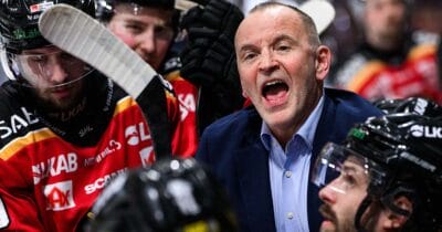 Thomas Berglund reagerade med stor ilska i Luleås CHL-premiär.