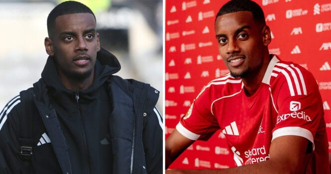 Alexander Isak gjorde ett känslosamt hejdå till Newcastle