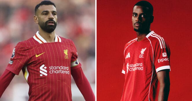 Mohamed Salah ryter ifrån efter inlägget om Alexander Isak