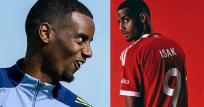 Alexander Isak har redan fått en ny sång i sin nya klubb Liverpool.