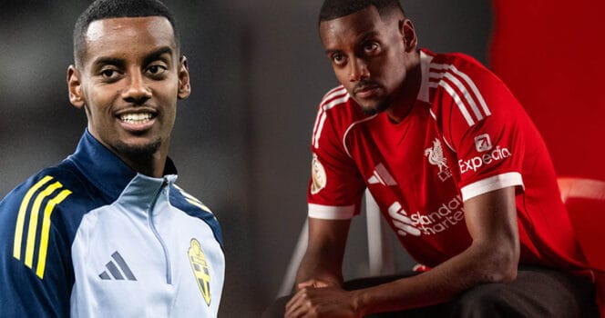 Nya Liverpoolgesten till Alexander Isak i Sverige.