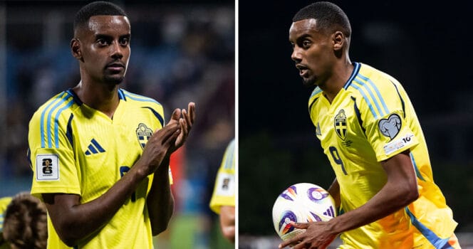 Alexander Isak hyllas efter bilderna i Sveriges VM-kval