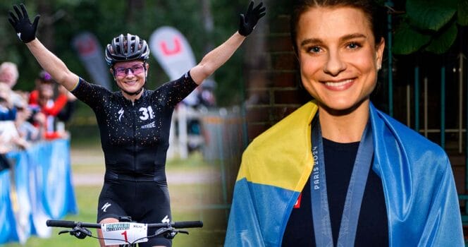 Jenny Rissveds vinner VM-silver i cykling.